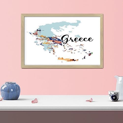 Funny Framed Wall Art Sign for Modern Cabin Decor