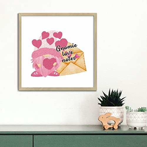 Rustic Wood Framed Wall Decor Sign 12x12in