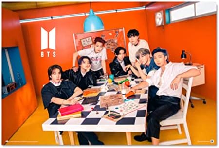 Grupo Erik BTS Superstars Wall Art Poster