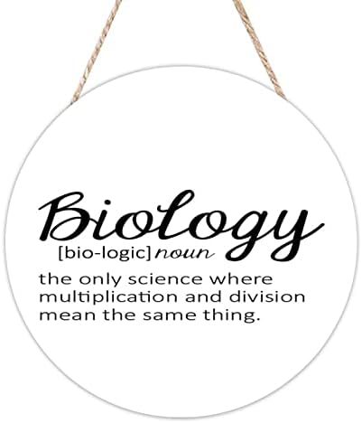 Funny Definition Of Biology Wall Art - Welcome Sign
