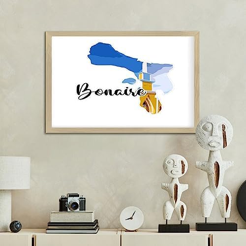 Rustic Wooden Wall Sign with Frame 8x12in
