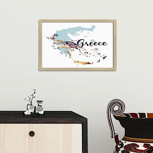 Funny Framed Wall Art Sign for Modern Cabin Decor