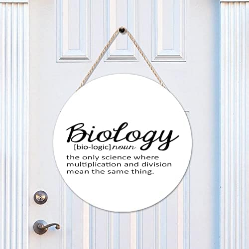 Funny Definition Of Biology Wall Art - Welcome Sign