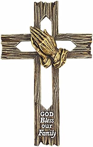 Comfy Hour Faith and Hope Wall Cross Decoration