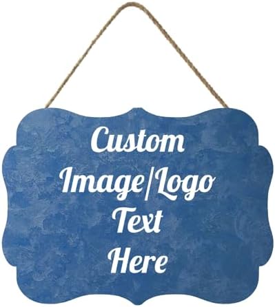 Personalized Wooden Welcome Sign Custom Metal Sign 112x8 Inch
