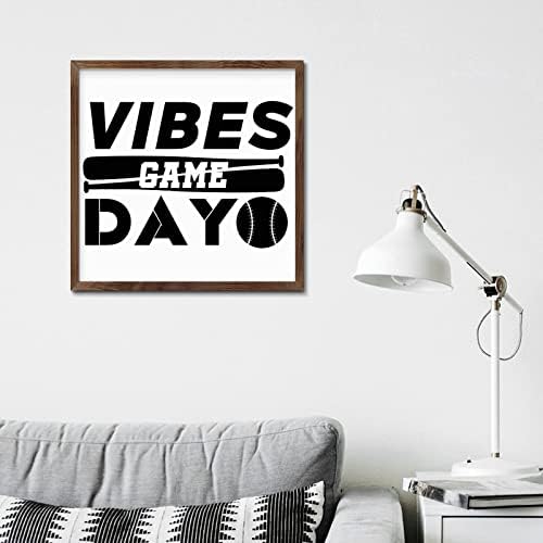 Nintydays Inspirational Wooden Wall Decor Sign 12x12 Inch