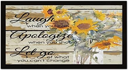 Funny Framed Wooden Sign Wall Decor 12x22 Inch