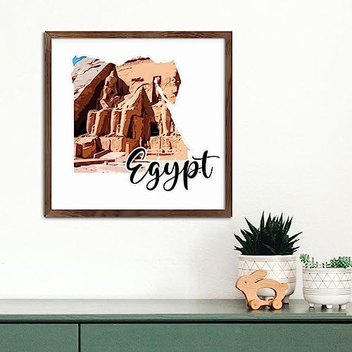 Wood Framed Sign 12x12in for Home Room Decor
