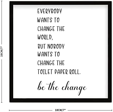 Everybody Wants to Change the World Wall Sign