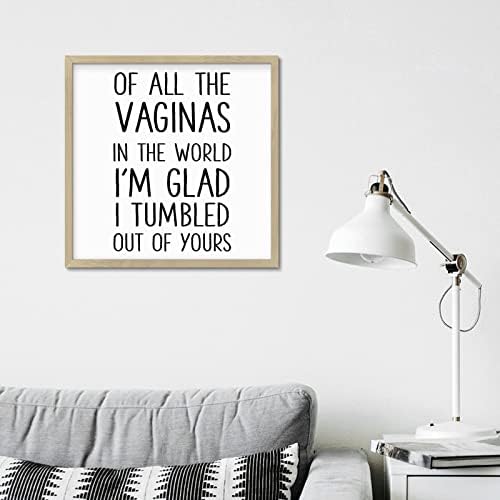 Inspirational Quote Wall Decor Sign 12x12 Inch