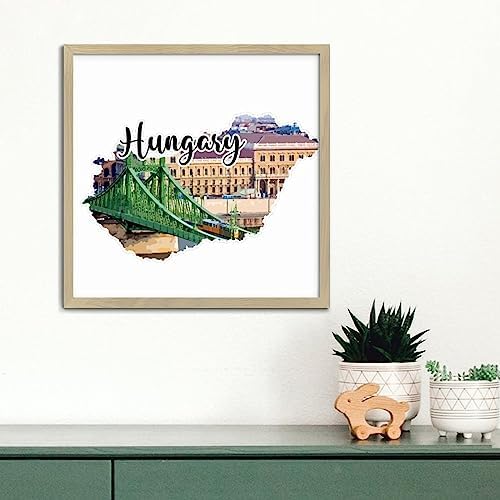Personalized Framed Wooden Wall Art Sign 12x12in