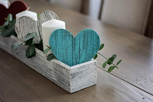 Rustic Farmhouse Wood Heart Wall Decor 6 Inch