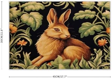 Rabbit Forest Hares Wood Pallet Wall Art Decor Sign