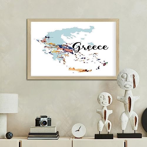 Funny Framed Wall Art Sign for Modern Cabin Decor
