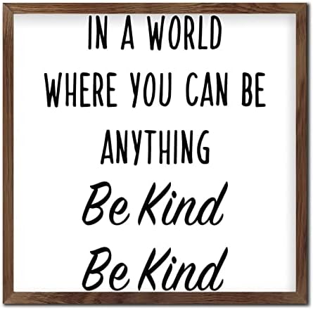 Encouragement Motivational Wooden Wall Sign 12x12in