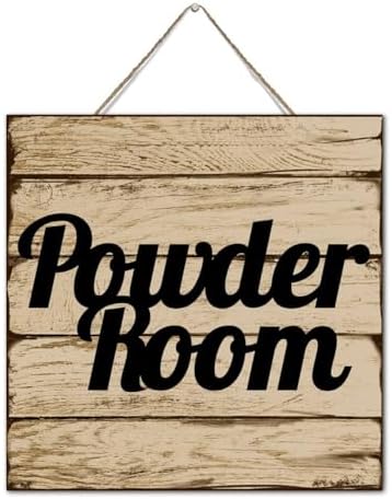 Autravelco 12x12 Inch Wood Wall Decor Sign