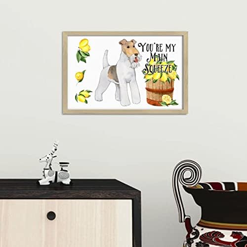 Youre My Main Squeeze Wooden Wall Sign 8x12in