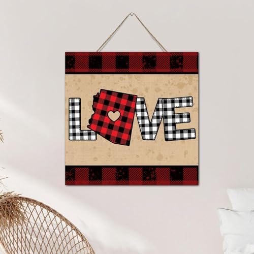 Rustic Wood Pallet Wall Plaque Sign 12x12 Inch