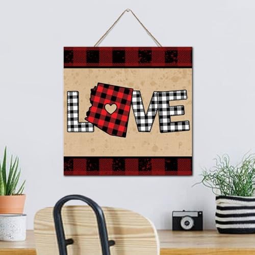 Rustic Wood Pallet Wall Plaque Sign 12x12 Inch