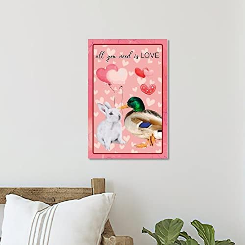 Wood Plaques All You Need is Love Door Sign Wall Hanging