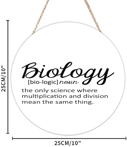 Funny Definition Of Biology Wall Art - Welcome Sign