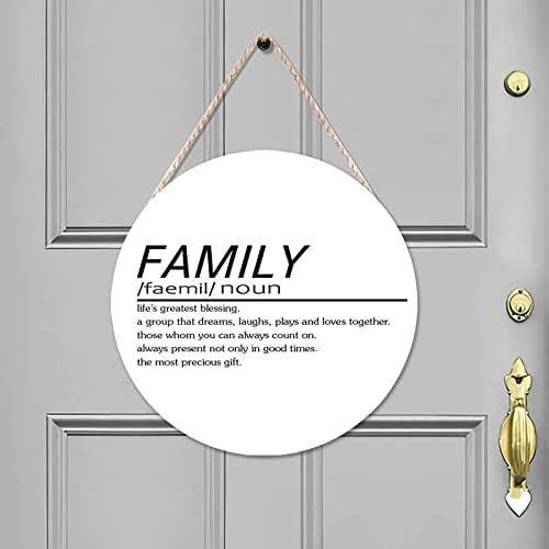 Funny Noun Dictionary Family Wooden Wall Sign Ready to Hang