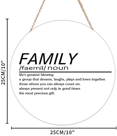 Funny Noun Dictionary Family Wooden Wall Sign Ready to Hang