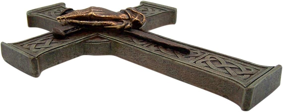 Wowser Cast Resin Celtic Wall Cross 12 Inch