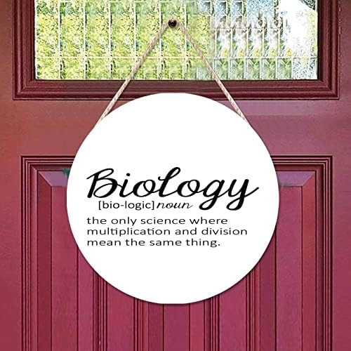 Funny Definition Of Biology Wall Art - Welcome Sign