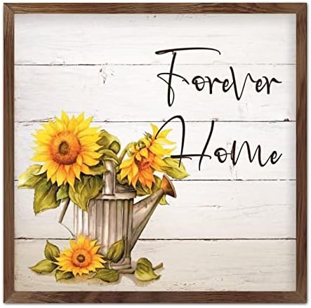 Framed Wood Sign Personalized Wall Decoration