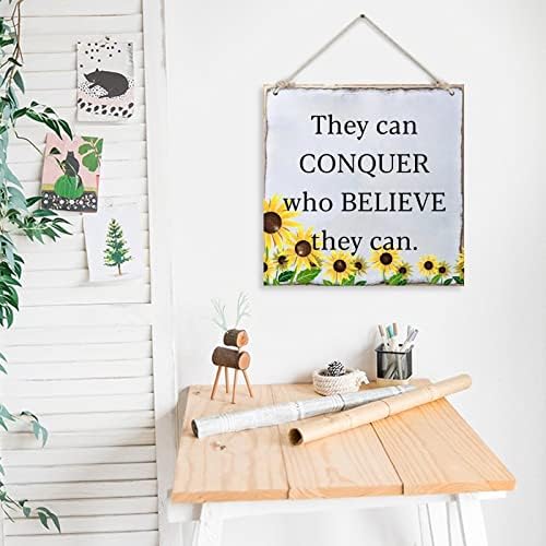 Sunflower Signs for Home Decor Inspirational Wall Art