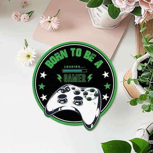 MOTERMATE Gaming Room Sign Decor 12x12 Inch