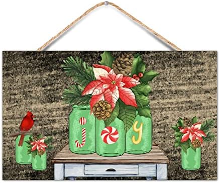 TEANFUN Christmas Wall Sign 12x20 Inch