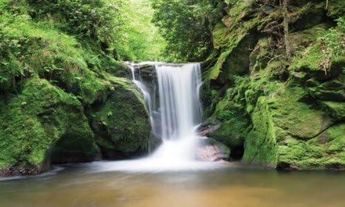 Biggies Window Well Scenes Wall Art Waterfall Two 60x120