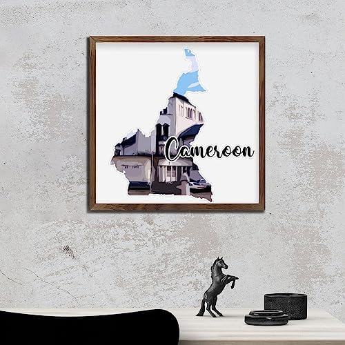 Wooden Framed Sign for Home Wall Decor
