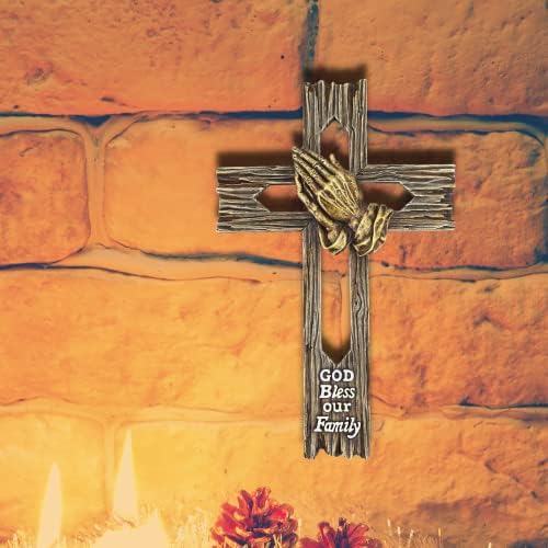 Comfy Hour Faith and Hope Wall Cross Decoration