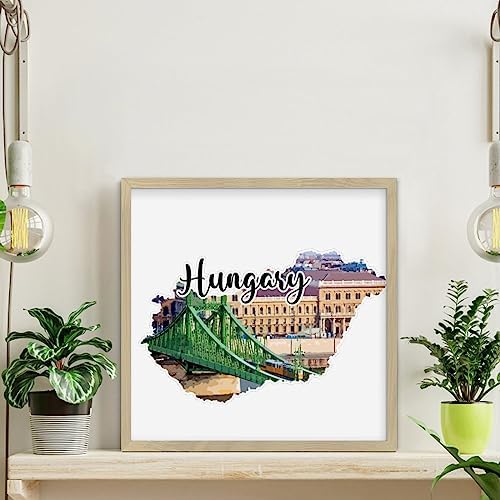 Personalized Framed Wooden Wall Art Sign 12x12in
