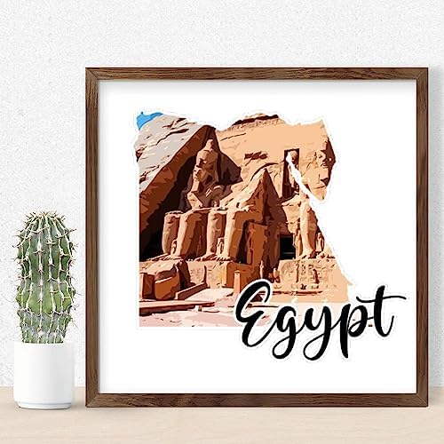 Wood Framed Sign 12x12in for Home Room Decor