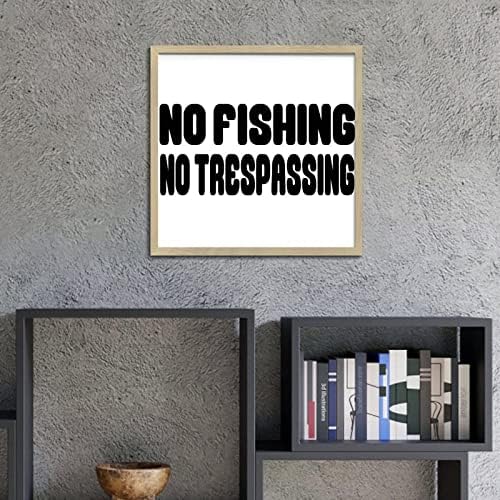 Wood Framed Inspirational Quote Wall Decor Sign 12x12in