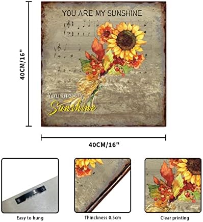 Wood Sign You Are My Sunshine Wall Art