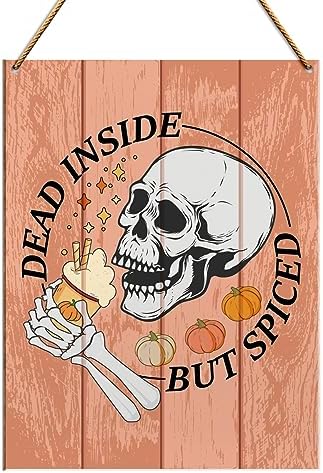 Fall Wood Wall Decor with Spiced Pumpkin Design