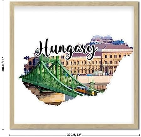 Personalized Framed Wooden Wall Art Sign 12x12in