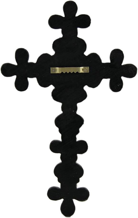 Zeckos Divine Flower Wall Cross Decor