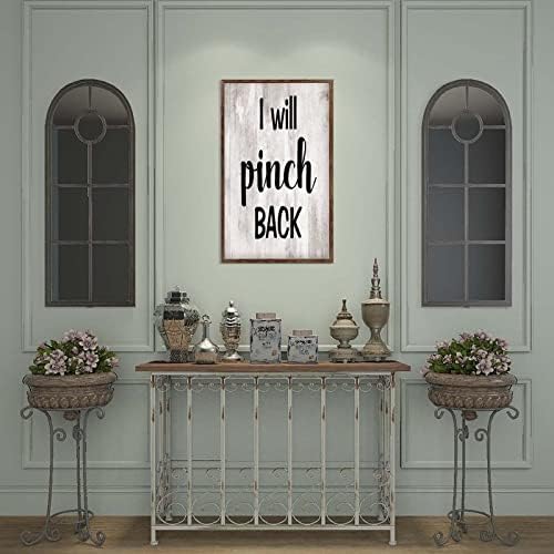 Wooden Motivational Sign Farmhouse Wall Decor 13x21
