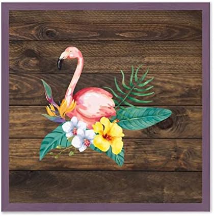 Farmhouse Wall Decor Sign 12x12 Rustic Wood Frame 1