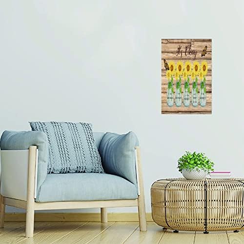 Motivational Gallery Wall Decor Wood Sign 12x18