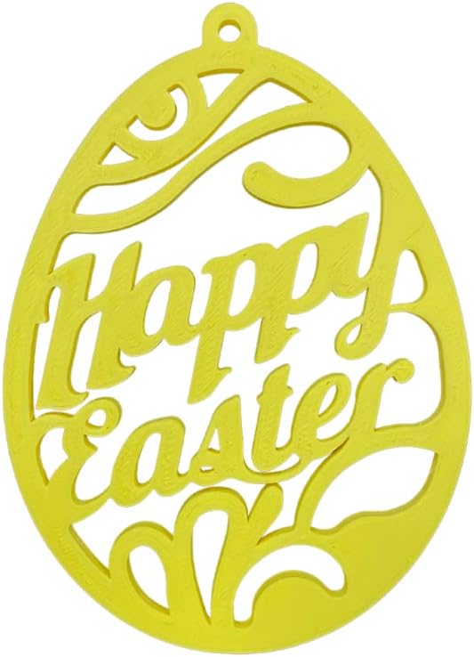 FRESHe Happy Easter Yellow Door Sign