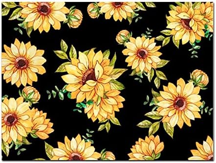Farm Sunflowers Daisy Wood Sign 18x24in