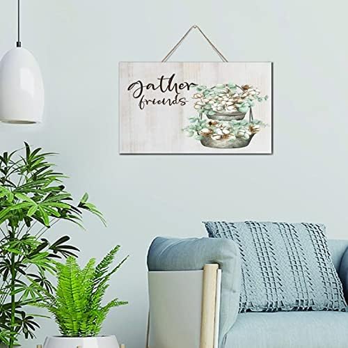 Rustic Family Wall Art Decor Wood Sign 6x10