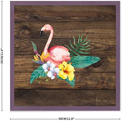 Farmhouse Wall Decor Sign 12x12 Rustic Wood Frame 1